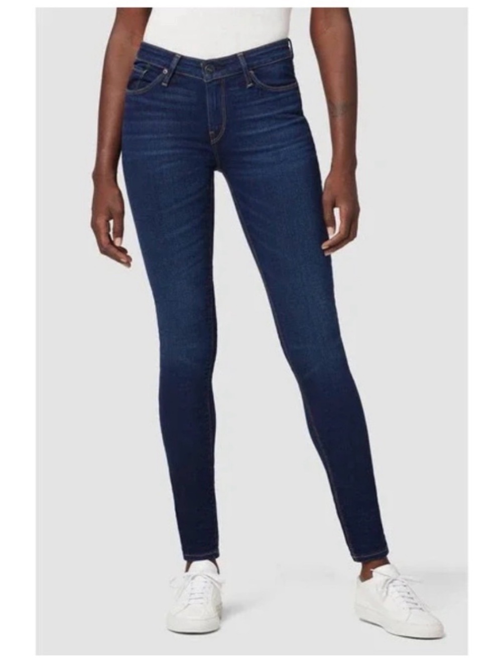 Hudson Krista super skinny Jeans cropped 26 inch inseam mid-rise size 25